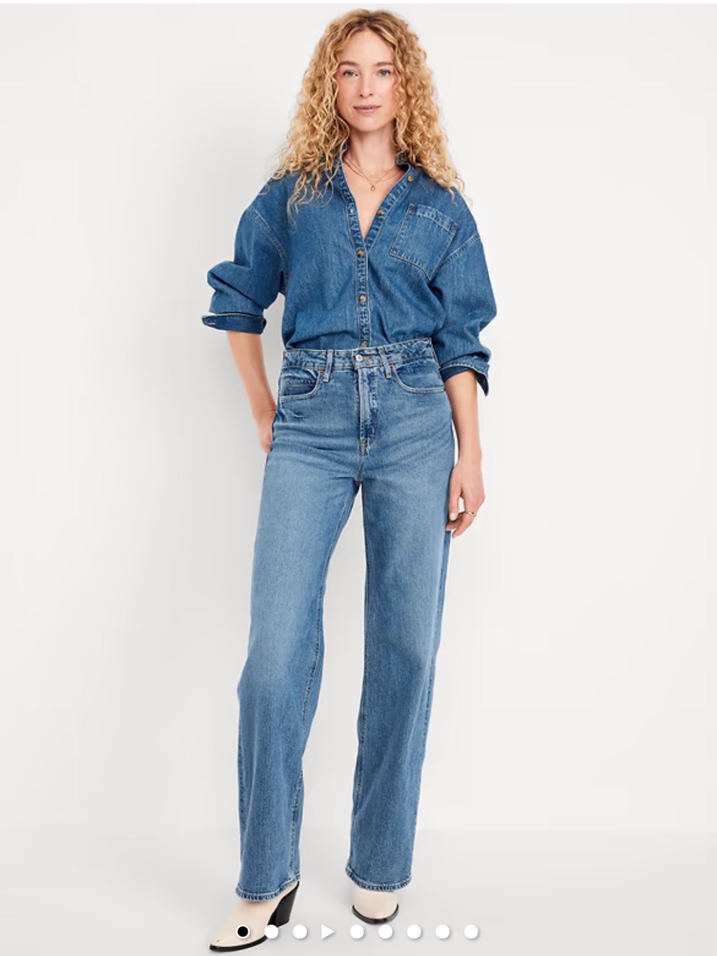Extra High Rise Wide Leg Jean